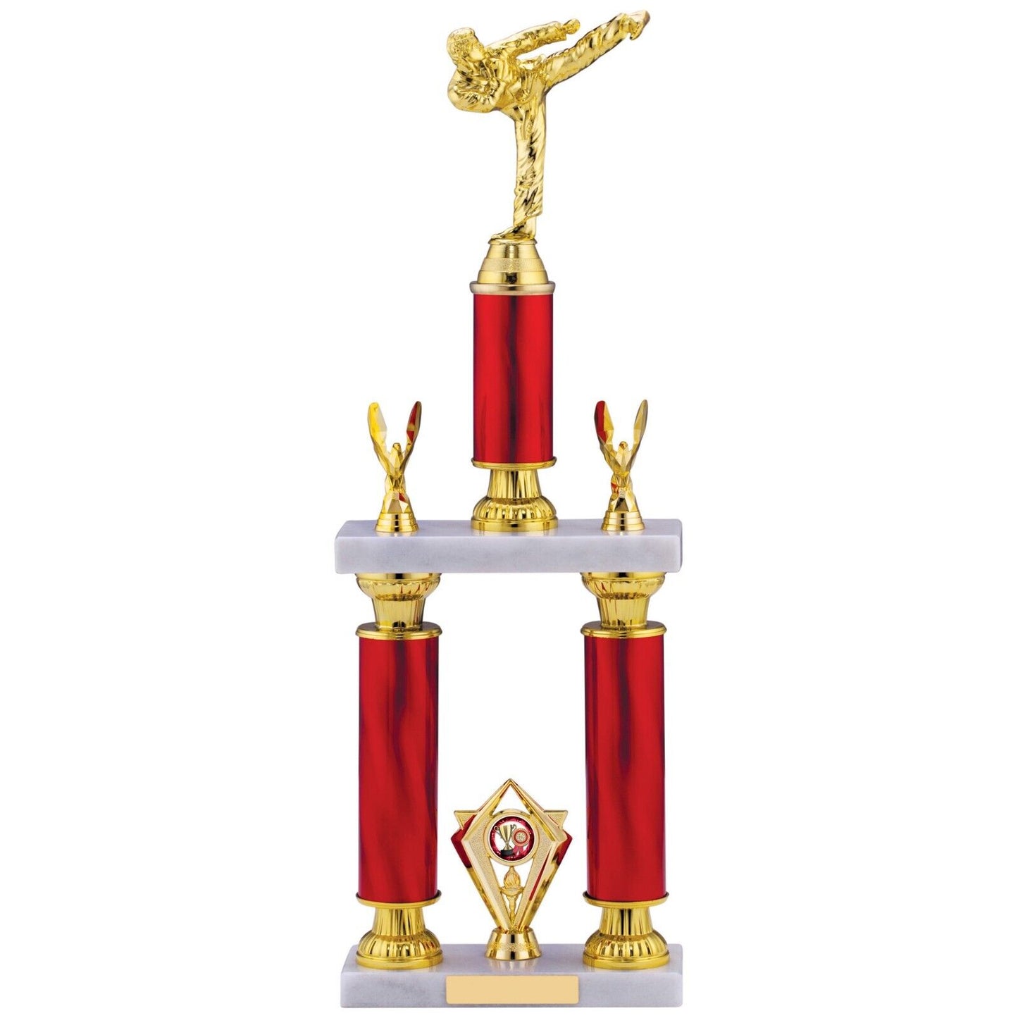 Martial arts / Kick Boxing Tournament Competition Trophy Red & Gold