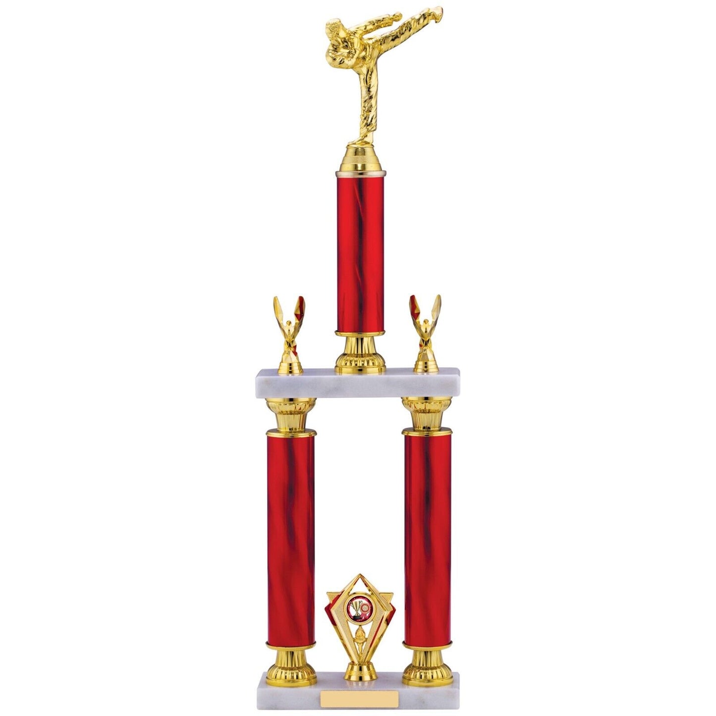 Martial arts / Kick Boxing Tournament Competition Trophy Red & Gold