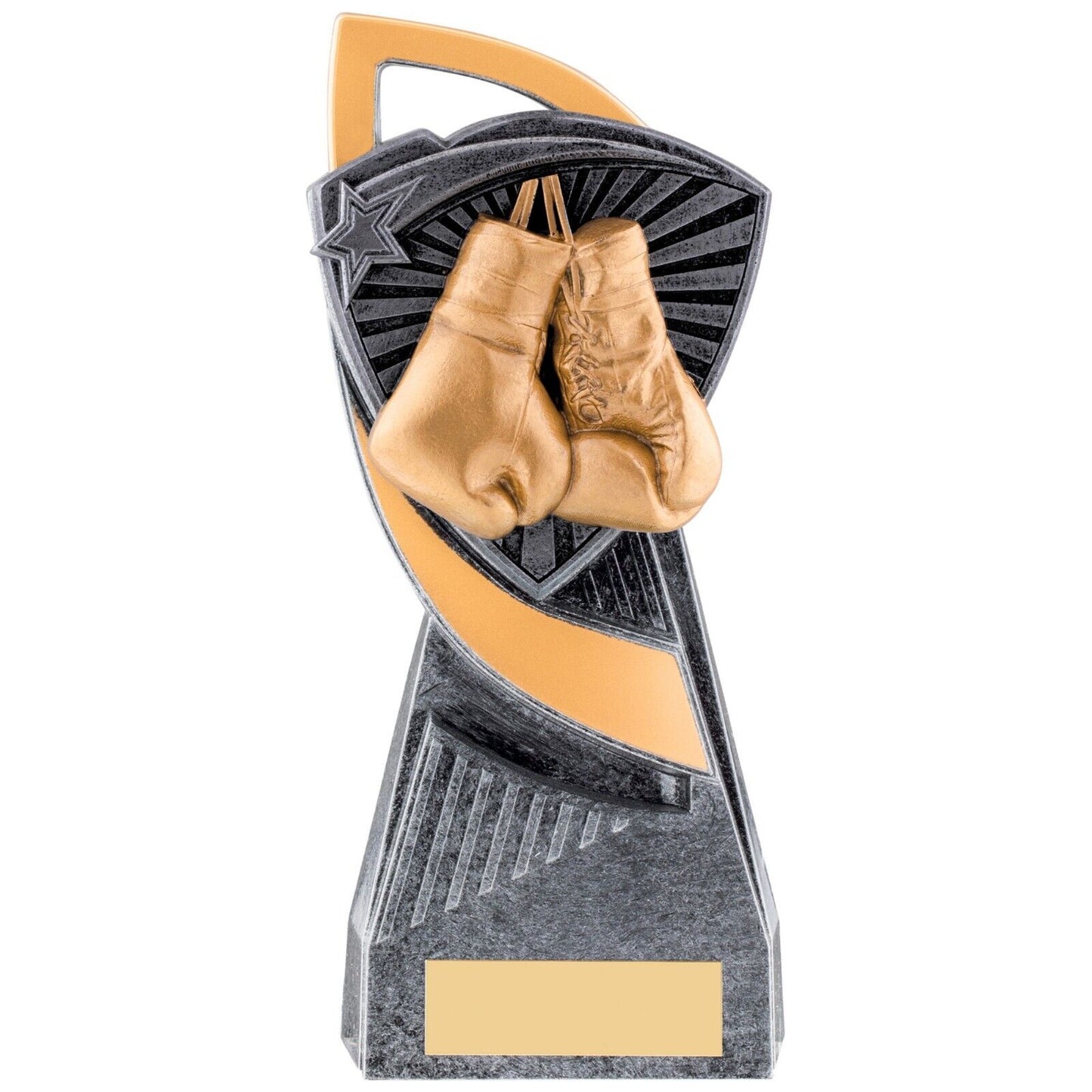 Utopia Boxing Silver Trophy Award Free Engraving