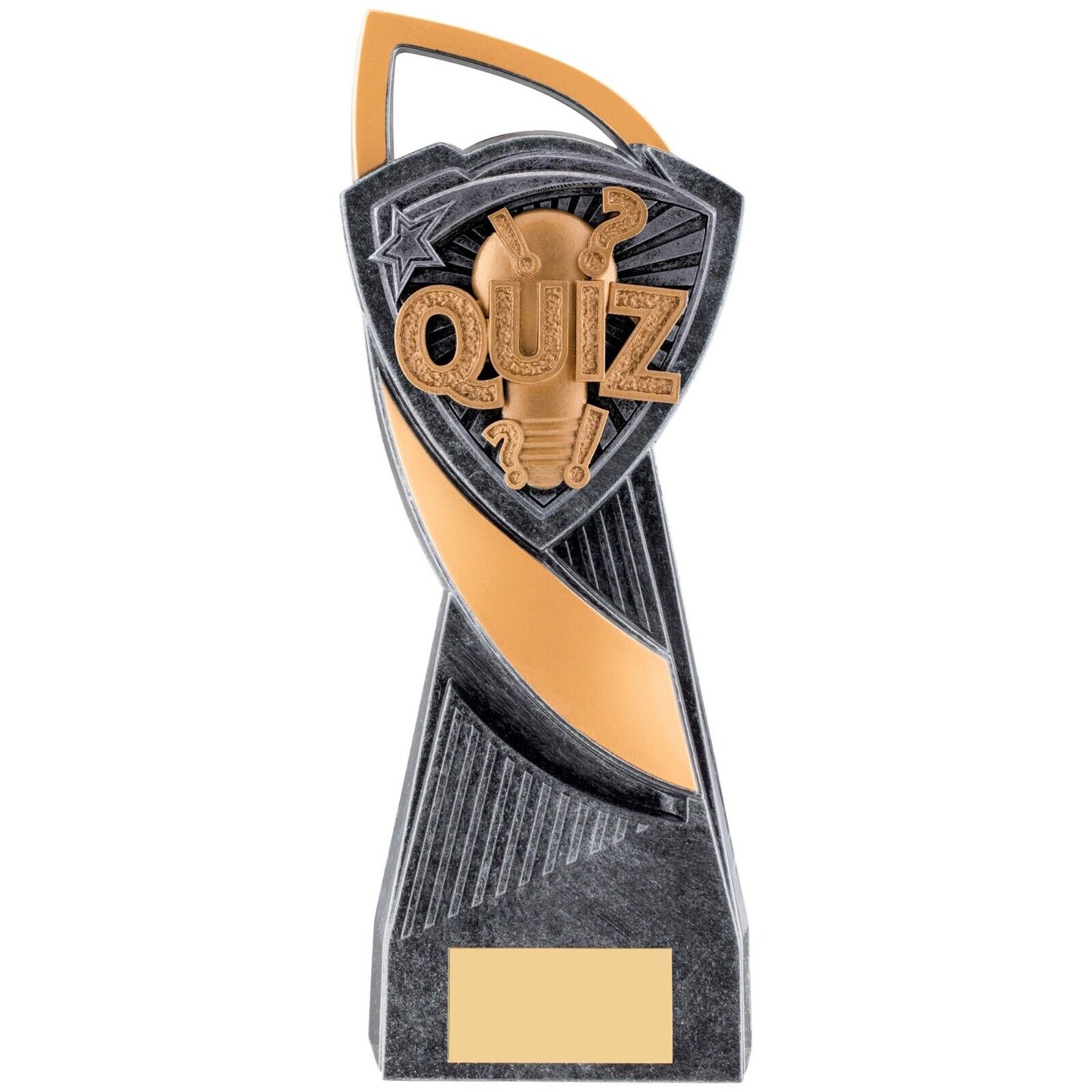 Utopia Quiz Achievement Silver Trophy Award Free Engraving