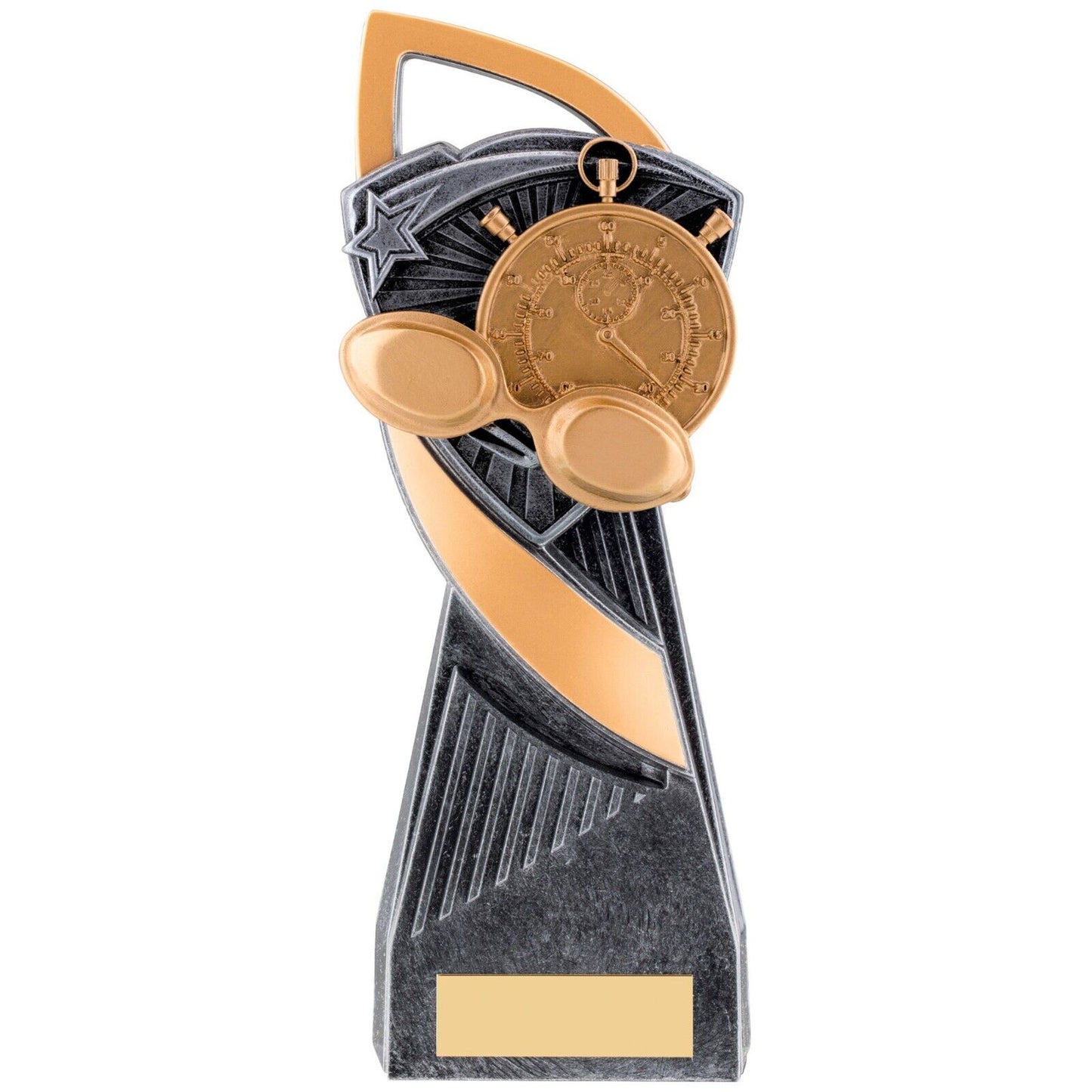 Utopia Swimming Silver Trophy Award Free Engraving