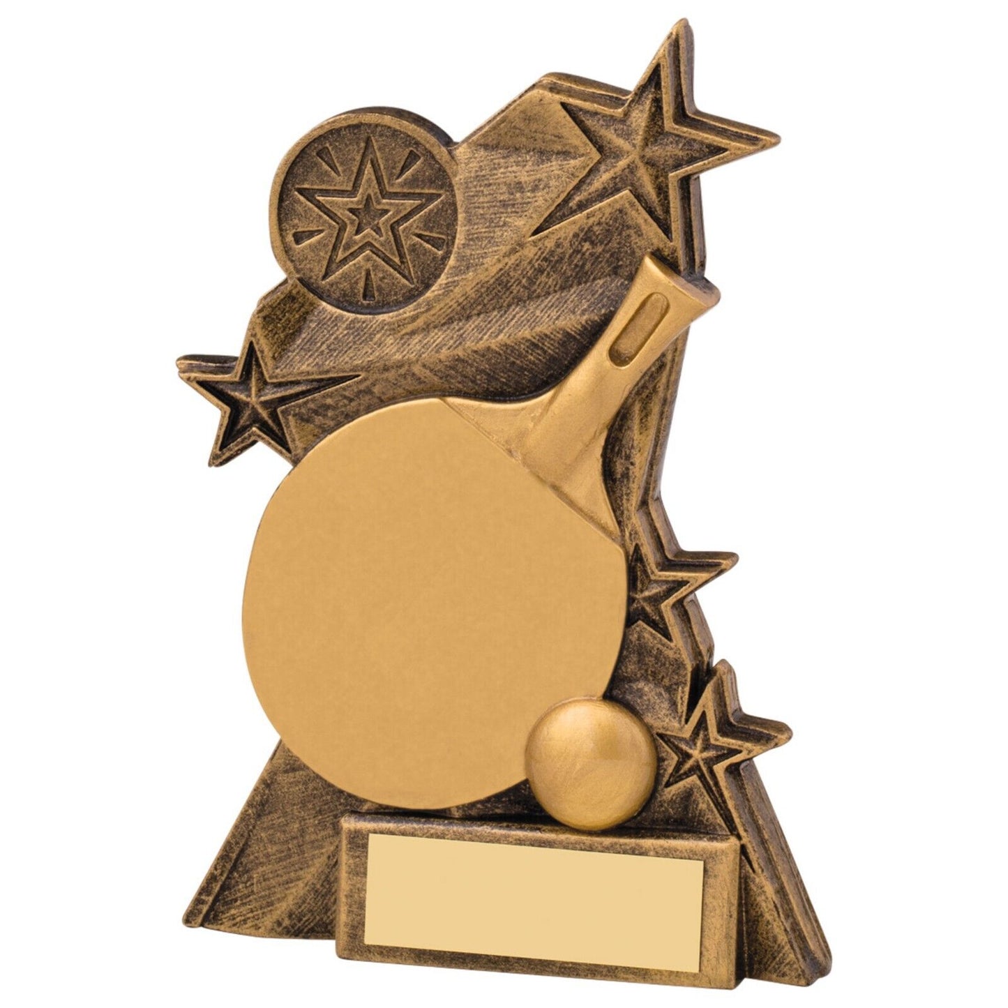 Astra Table Tennis Trophy Award Antique Gold Free Engraving