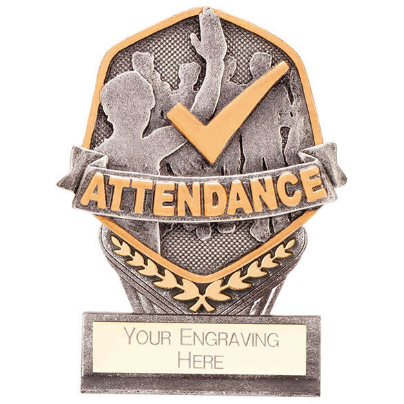 Falcon Attendance Series Education Awards Free Engraving