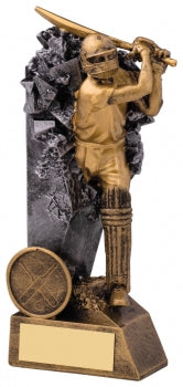 Breakout Cricket Batsman Series Award free engraving & club logo