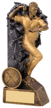 Breakout Cricket Bowler Series Award free engraving & club logo