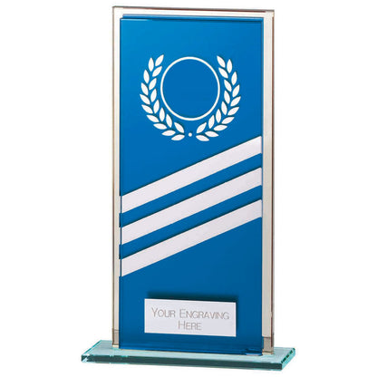 Talisman Mirror Blue Multisports Series Trophy Award Free Engraving