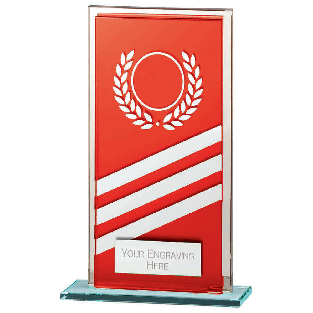 Talisman Mirror Red Multisports Series Trophy Award Free Engraving