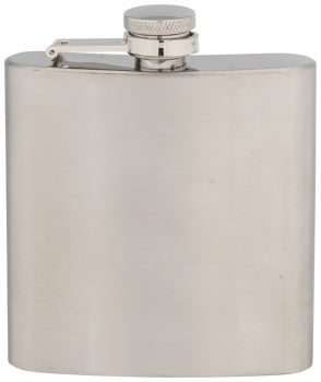 Hip Flask With Silk Lined Gift Box  - 6 Ounce