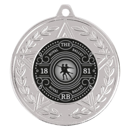 Cesear multisport medal and ribbon 50mm free engraving