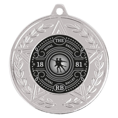 Titan multisport medal and ribbon 45mm free engraving