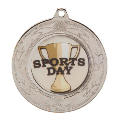 Emperor multisport medal and ribbon 40mm free engraving