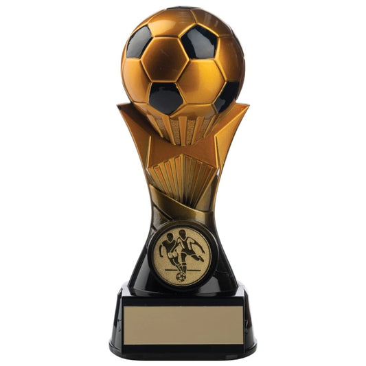 Nova Astra Football Trophy Award 3 sizes Available Black & Gold