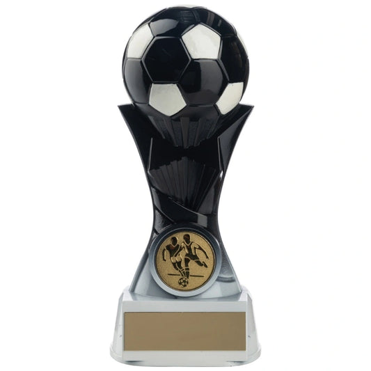 Nova Astra Football Trophy Award 3 sizes Available Black & White