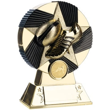 Nova Atlas Rugby Trophy Award Available in 3 colours 160mm