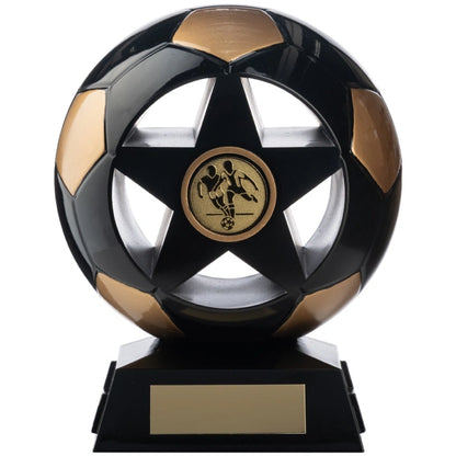 Nova Focus Football Award Trophy Heavyweight Various Colours 145mm