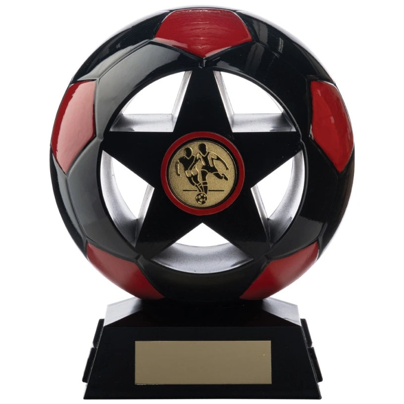 Nova Focus Football Award Trophy Heavyweight Various Colours 145mm