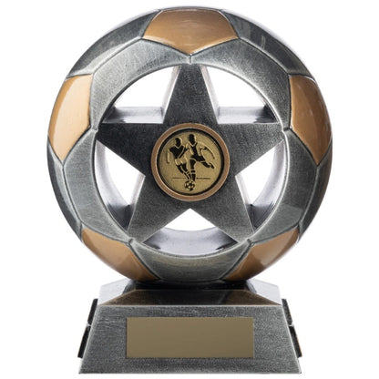 Nova Focus Football Award Trophy Heavyweight Various Colours 145mm
