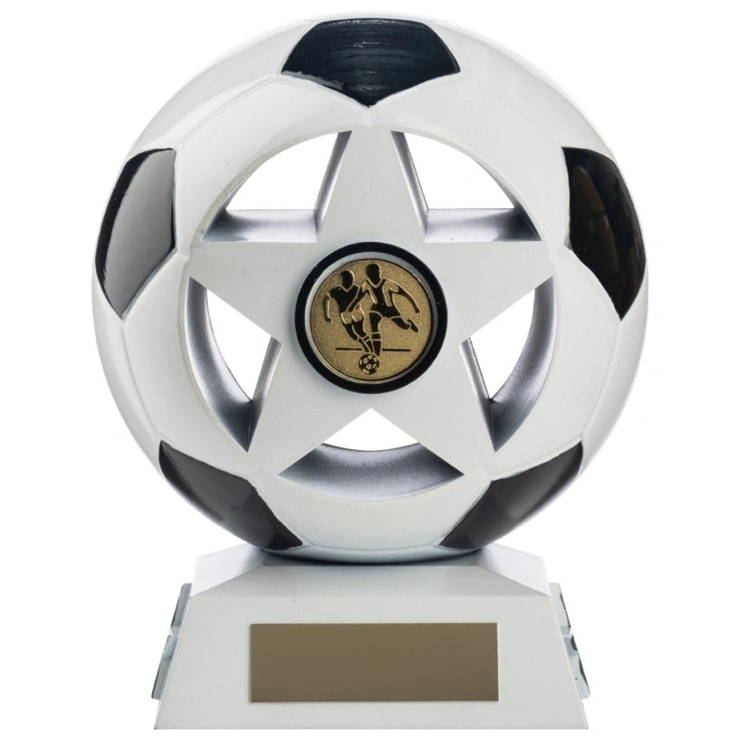Nova Focus Football Award Trophy Heavyweight Various Colours 145mm