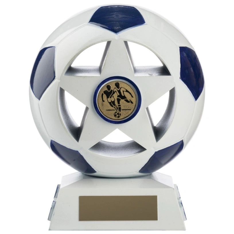 Nova Focus Football Award Trophy Heavyweight Various Colours 145mm