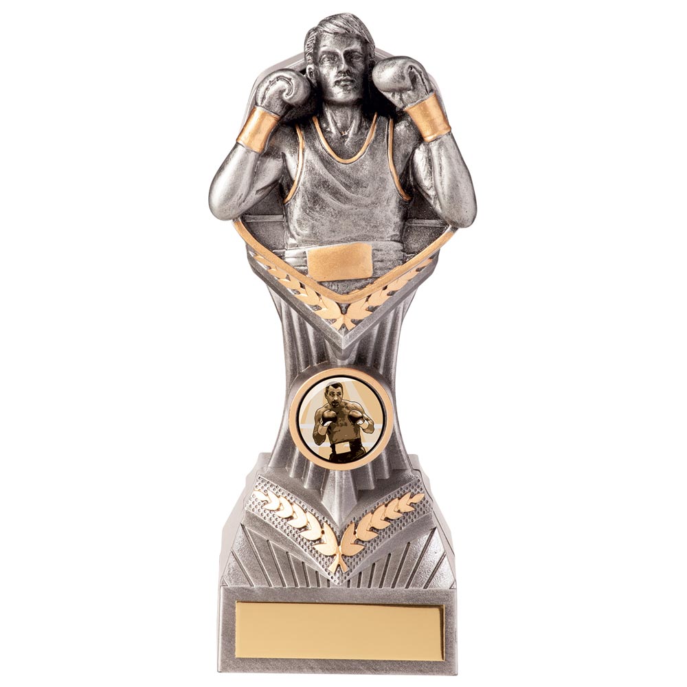 Boxing Trophies Falcon Boxing male Trophy Awards 4 sizes FREE Engraving