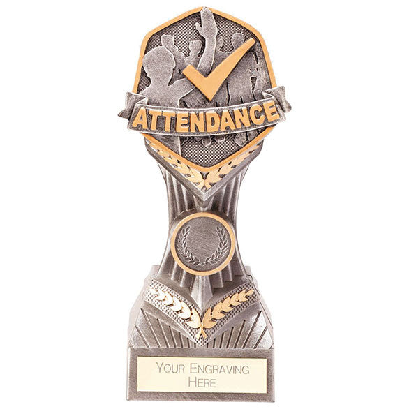 Achievement Attendance Awards Falcon Attendance Trophies 5 sizes FREE Engraving