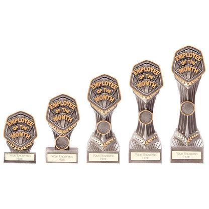 Achievement Employee of the Month Falcon Trophy 5 sizes FREE Engraving