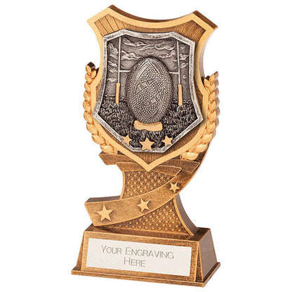 Titan rugby series trophy Free Engraving