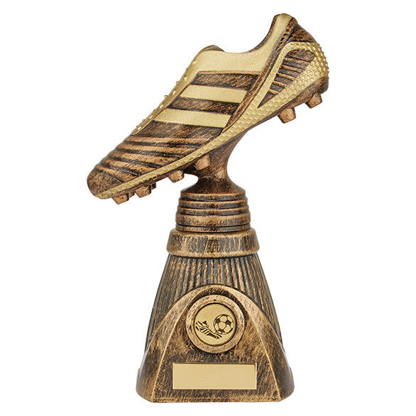 STRIKER DELUXE Bronze FOOTBALL TROPHY - Engraving included