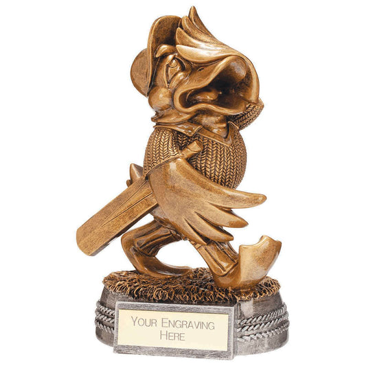 Cricket Trophies Resin Golden Duck Cricket Award 155mm FREE Engraving