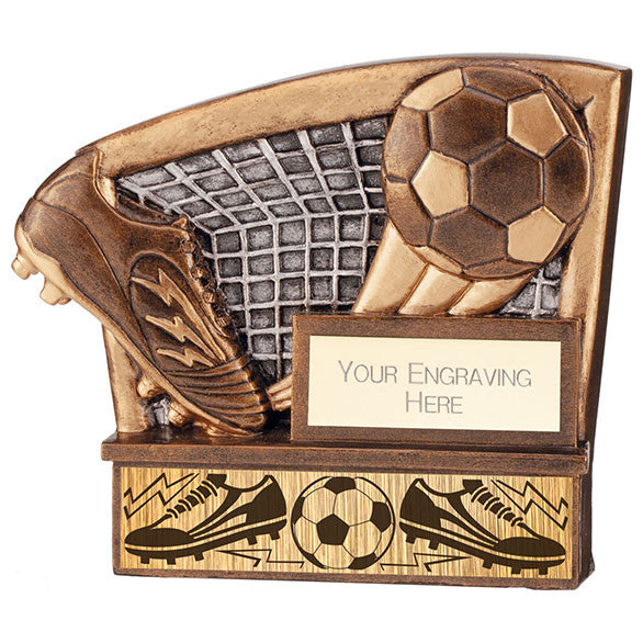 Vision Football Trophy - Free Engraving - Size 95mm