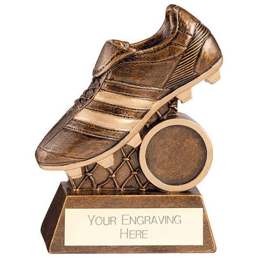 SCORCHER FOOTBALL TROPHY AWARD 10.5CM IN SIZE FREE ENGRAVING