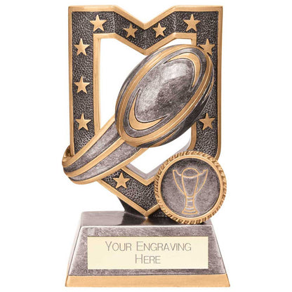Apex Trophy Rugby Series Award Free Engraving