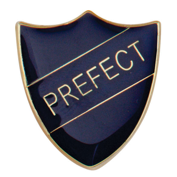 'Prefect' Shield Badges 25mm School/Club Pin Fastening Enamel Badge