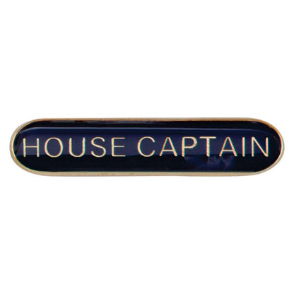 'House Captain' rectangular School/Club Pin Fastening Enamel Badge