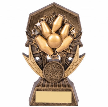 AllStar Skittles Award Antique Gold Free Engraving & Club Logo