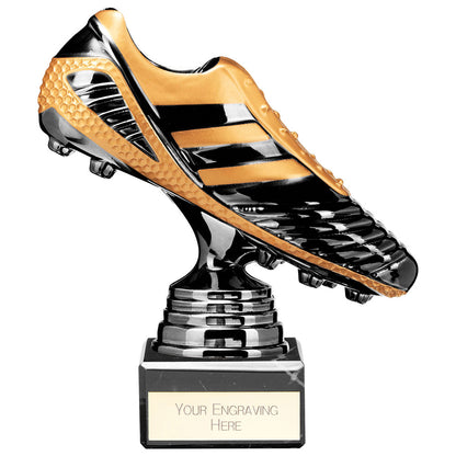 Black Viper Legend Football Boot Trophy - Free Engraving
