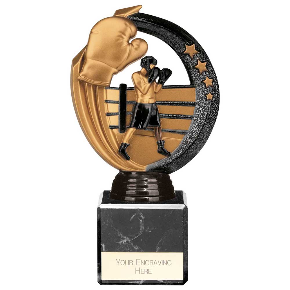 Renegade Legend Boxing Award Black trophy free engraving