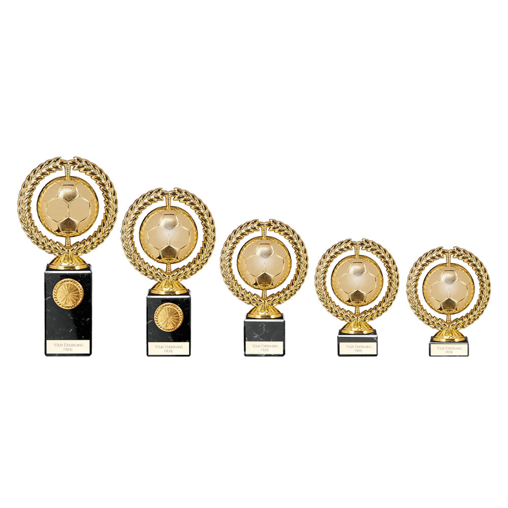 Football Trophies Gold Visionary Football Trophy Awards 5 sizes FREE Engraving
