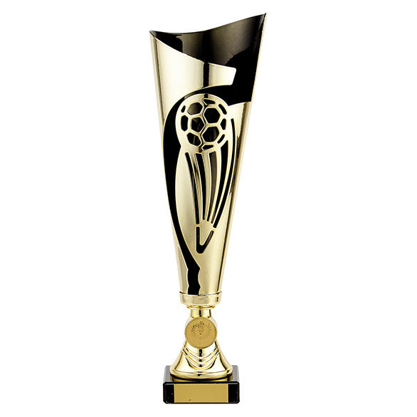 Champions Gold and Black Football Trophy - Free Engraving