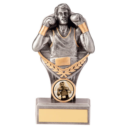 Boxing Trophies Falcon Boxing male Trophy Awards 4 sizes FREE Engraving