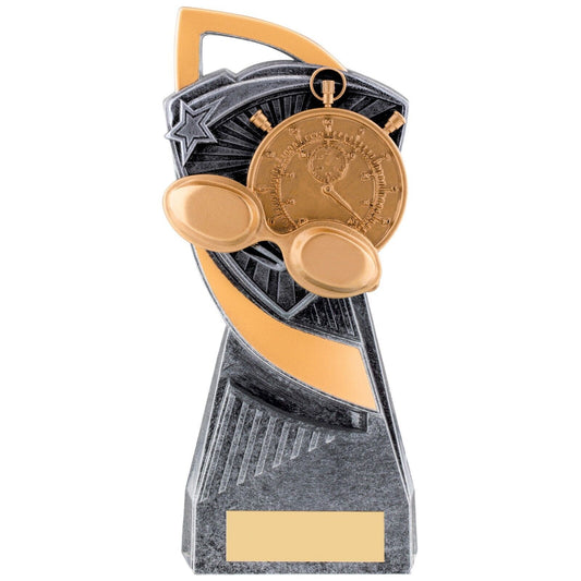 Utopia Swimming Silver Trophy Award Free Engraving