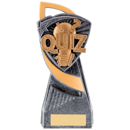Utopia Quiz Achievement Silver Trophy Award Free Engraving