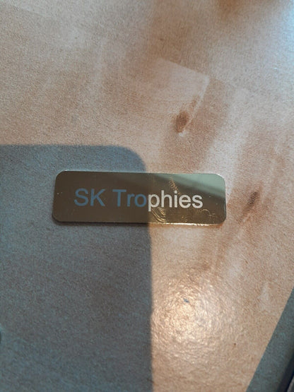 Falcon Cricket Award Silver Bat Ball Wickets Trophy Prize FREE Engraving