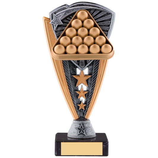 Silver Utopia Pool/ Snooker Marble Base Trophy Free Engraving