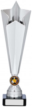 Silver Academic Award School / Club Logo Free Engraving